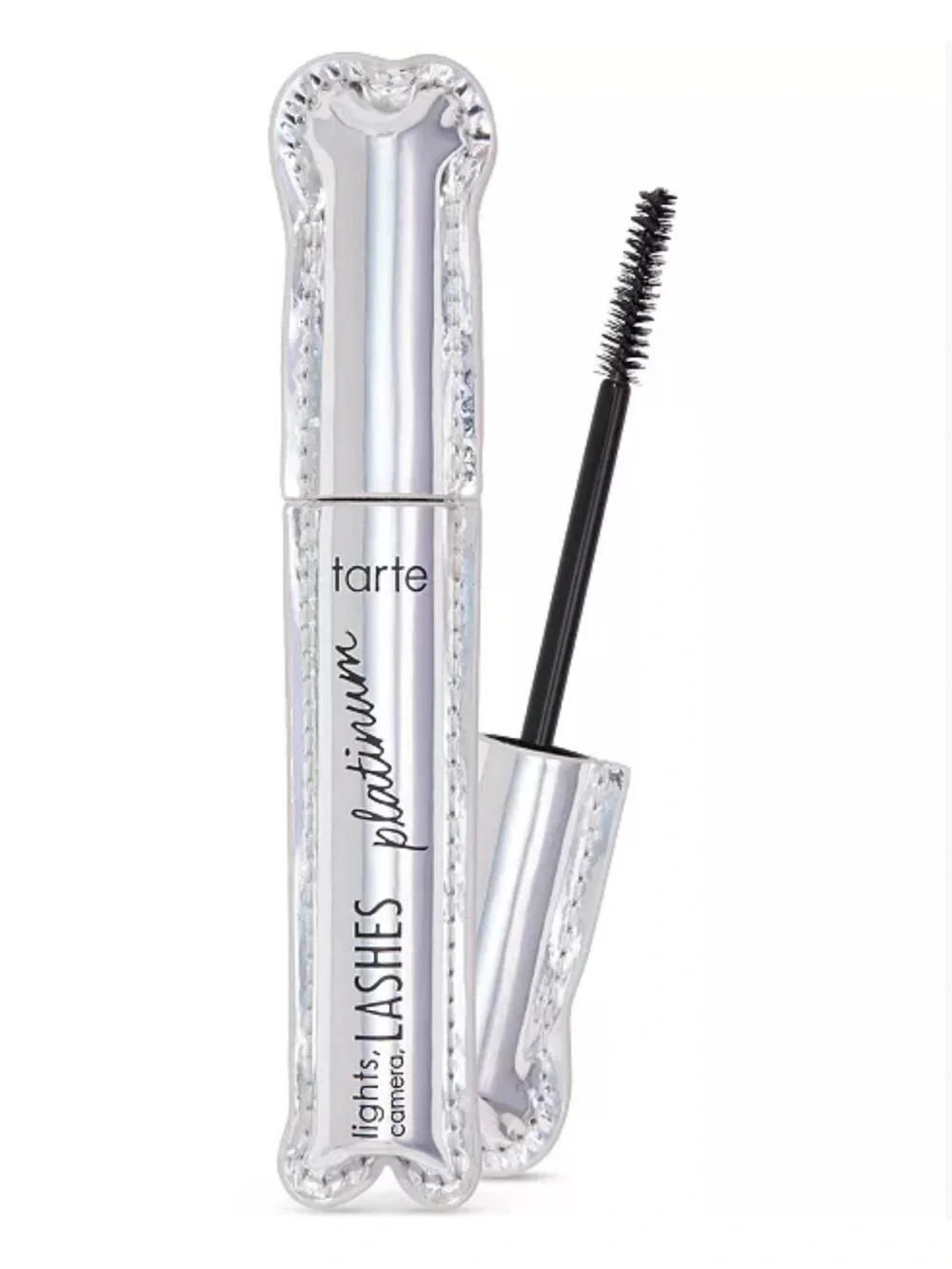 TWO Tarte Black Mascara lights camera lashes platinum full size NEW